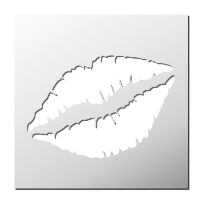 Pochoir Bouche