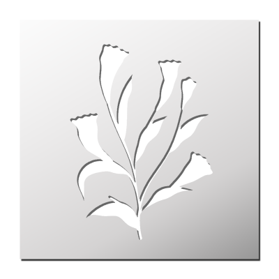 Pochoir Bouquet Fleurs