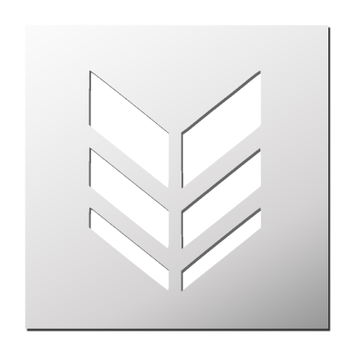 Pochoir Chevron
