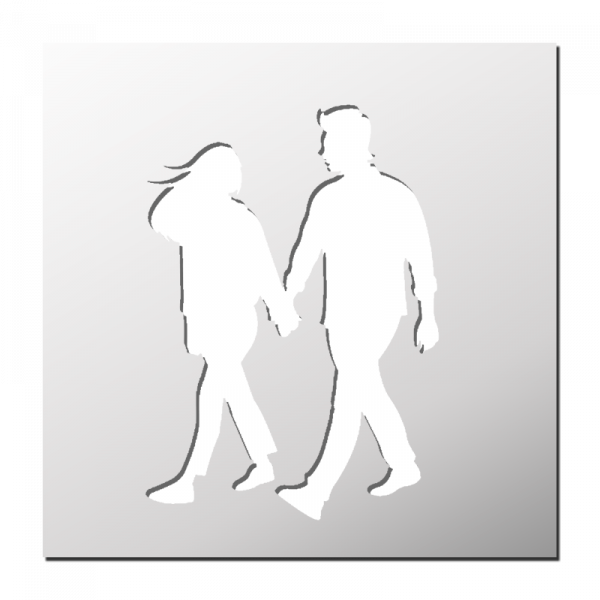 Pochoir Couple
