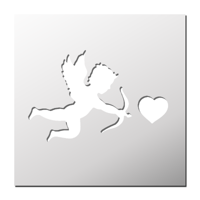 Pochoir Cupidon