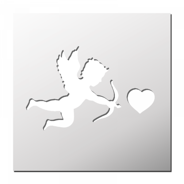 Pochoir Cupidon