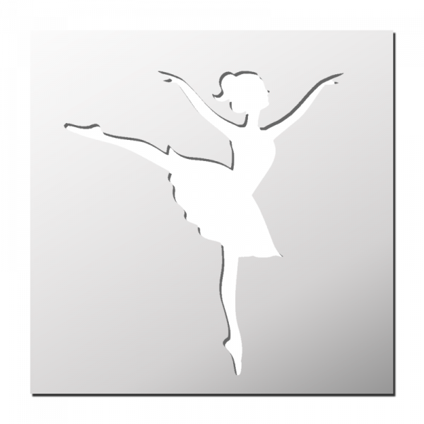 Pochoir Danseuse de Ballet