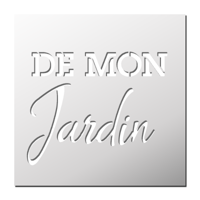 Pochoir De Mon Jardin