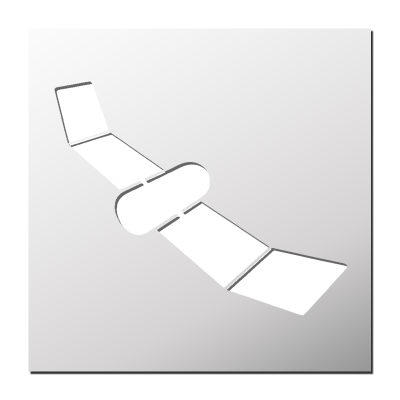 Pochoir Satellite