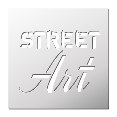 Pochoir STREET Art