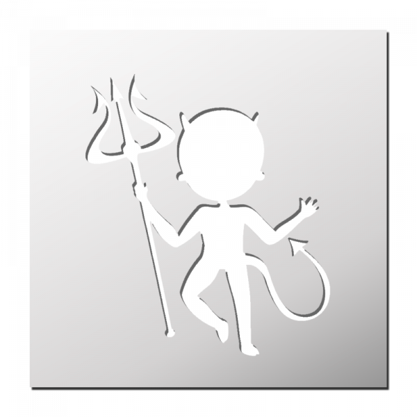 Pochoir Diable