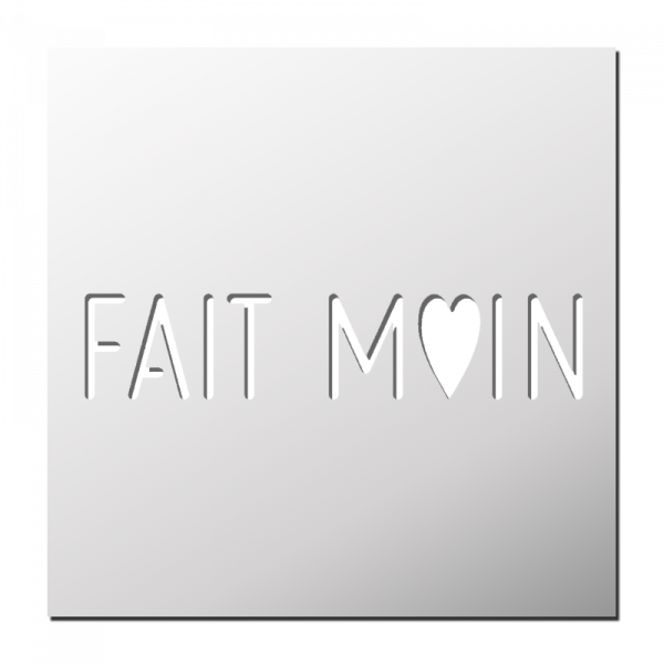 Pochoir Fait MAIN
