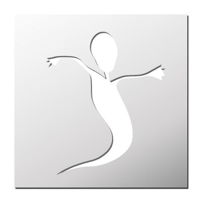 Pochoir Fantôme