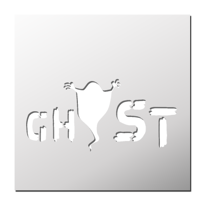 Pochoir GHOST