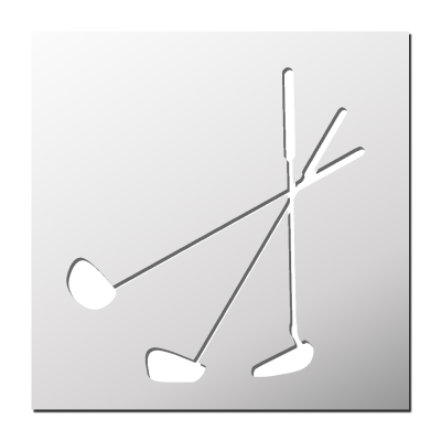 Pochoir Golf