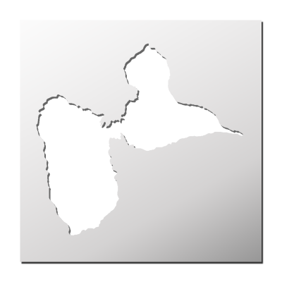 Pochoir Guadeloupe