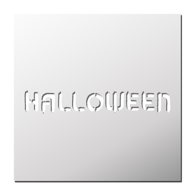 Pochoir Halloween