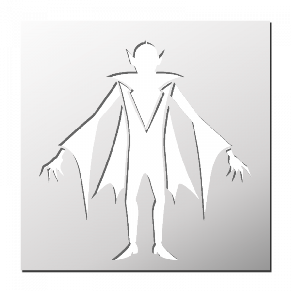 Pochoir Dracula Halloween