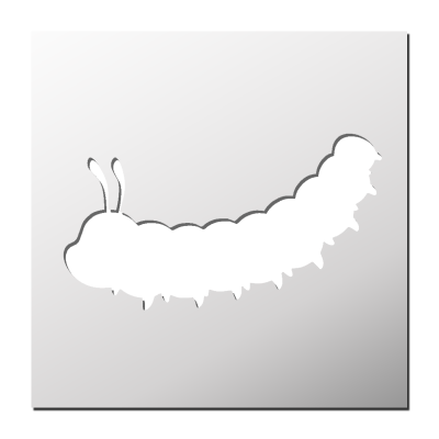 Pochoir Mille-pattes