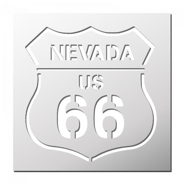 Pochoir NEVADA Route 66
