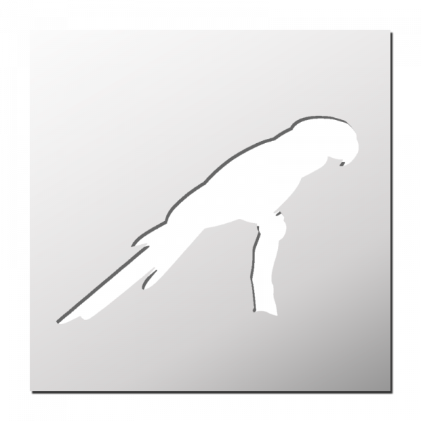 Pochoir Perroquet