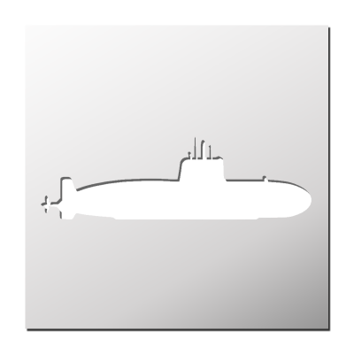Pochoir Sous-marin