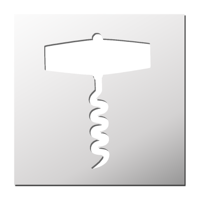 Pochoir Tire-Bouchon