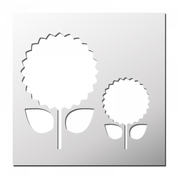 Pochoir Tournesols