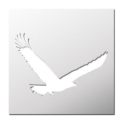 Pochoir Aigle