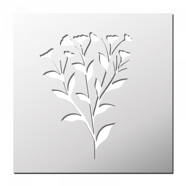 Pochoir Bouquet de Fleurs