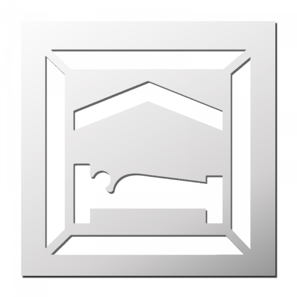 Pochoir Panneau chambre d'hôtes ou gîte