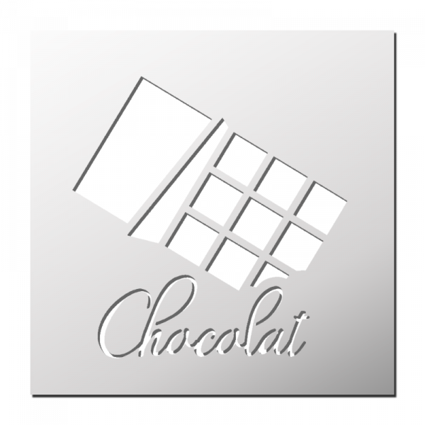 Pochoir Chocolat