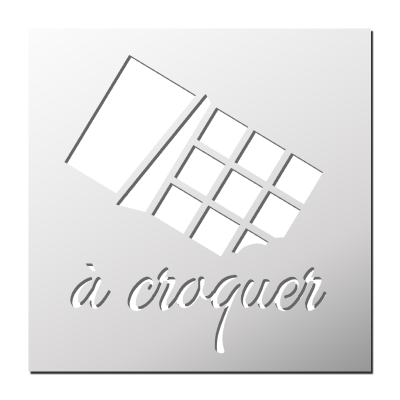 Pochoir à croquer