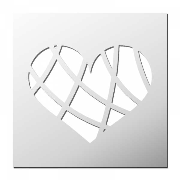 Pochoir Coeur