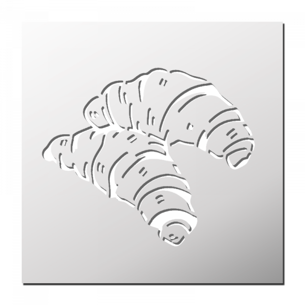 Pochoir Croissants