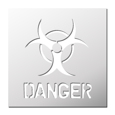 Pochoir DANGER