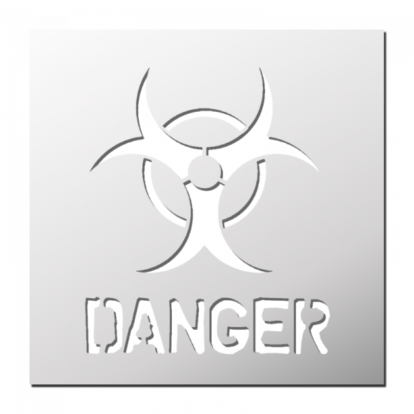 Pochoir DANGER