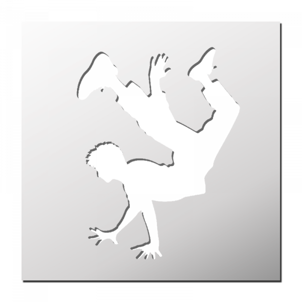Pochoir Danseur HIP-HOP