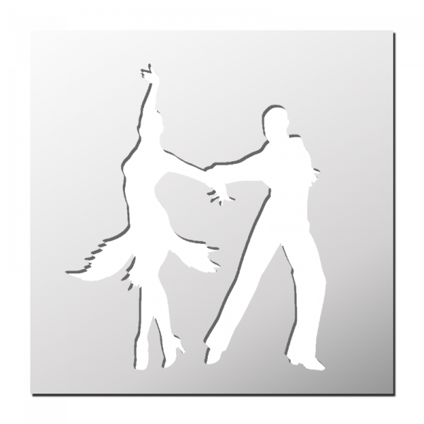 Pochoir Danseurs
