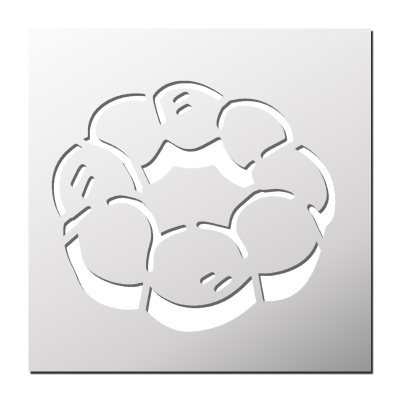 Pochoir Brioche