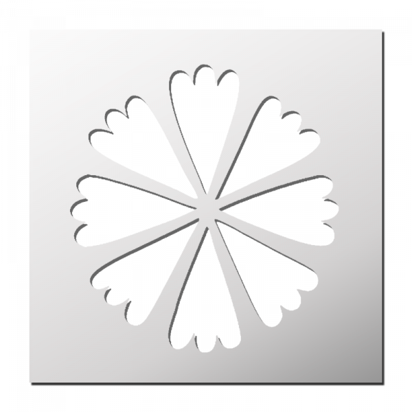 Pochoir Fleur