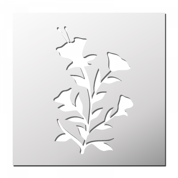 Pochoir Fleur