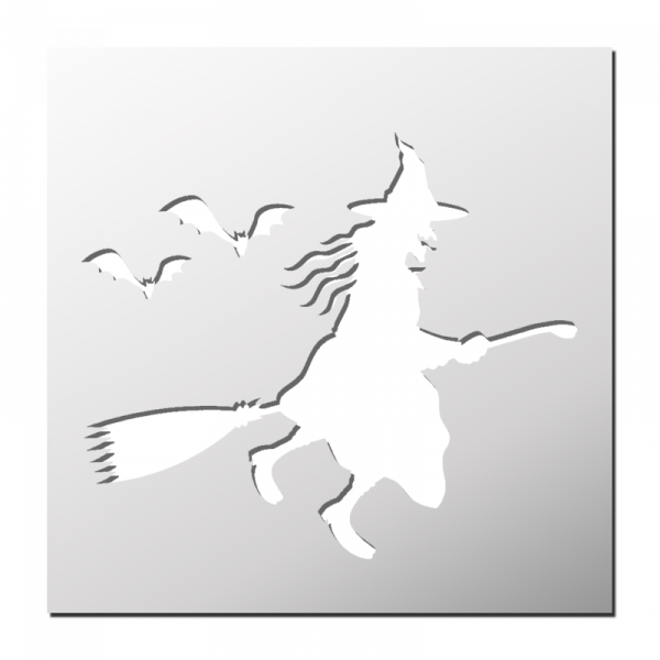 Pochoir Sorcière