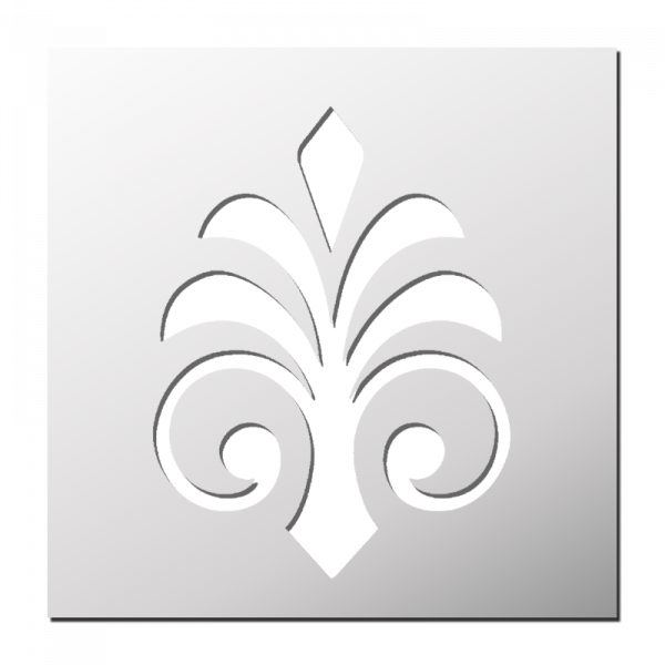 Pochoir Fleur de Lys