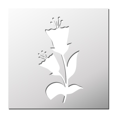 Pochoir Fleurs