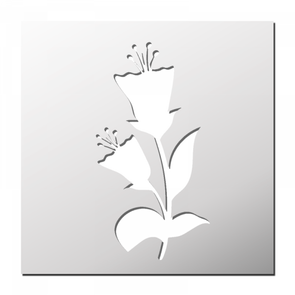Pochoir Fleurs