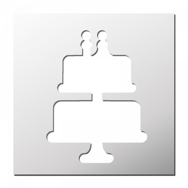 Pochoir Gâteau de mariage