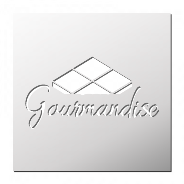 Pochoir Gourmandise