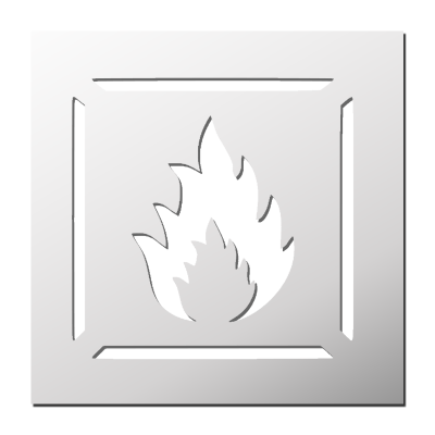 Pochoir Marquage Inflammable