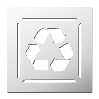 Pochoir Marquage Recyclable