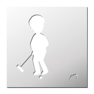 Pochoir Mini Golf
