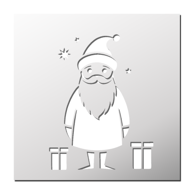 Pochoir Père Noël