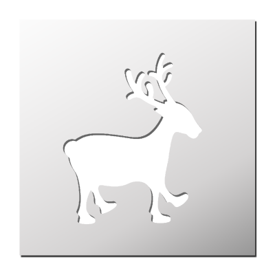 Pochoir Renne