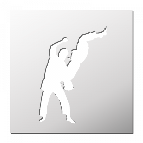 Pochoir Sport de Combat